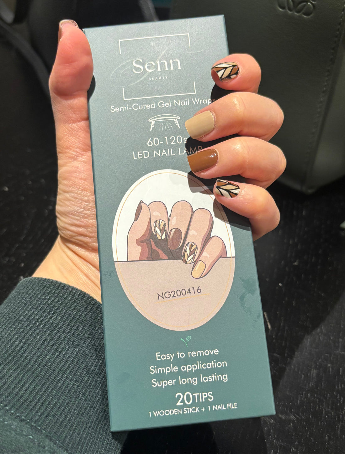 Semi-Cured Gel Nail Wraps - Autumn Shades